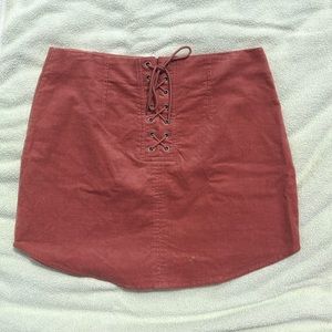 Forever 21 Pink corduroy skirt
